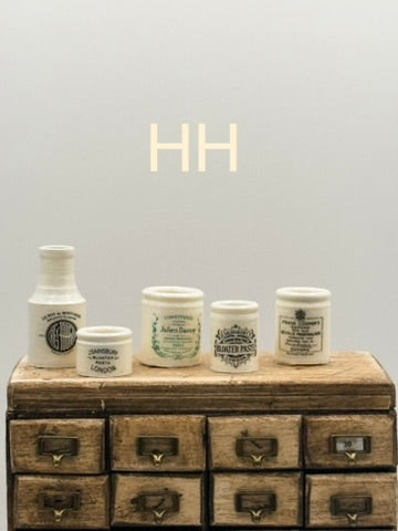 Advertising Pots - Set of 5 (New)