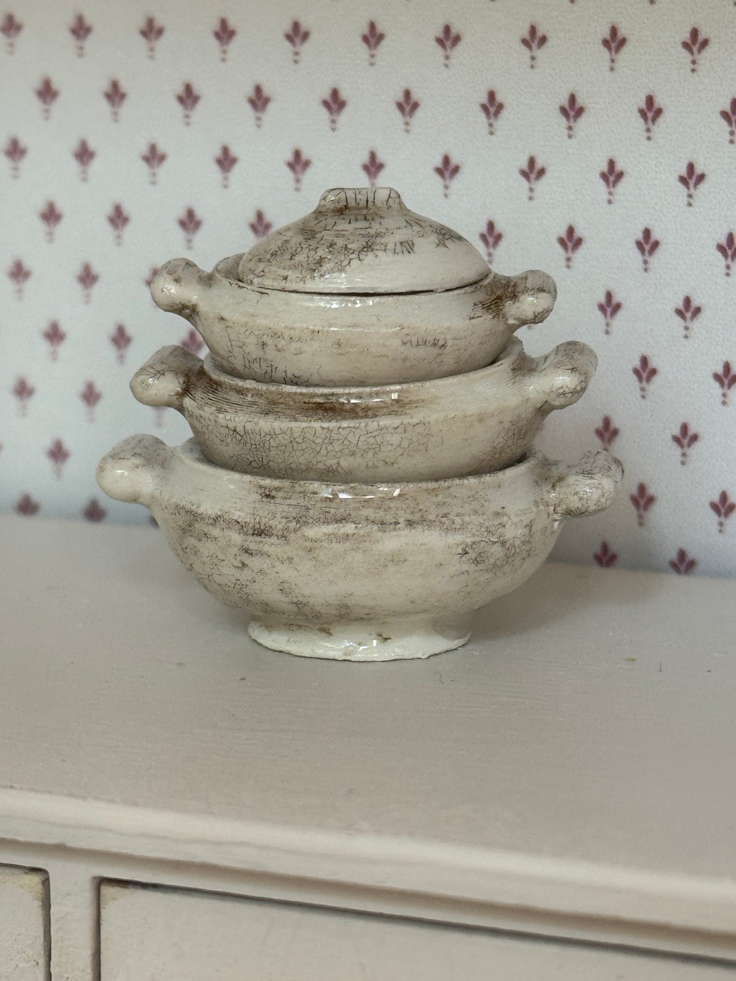 Aged French Tureens
