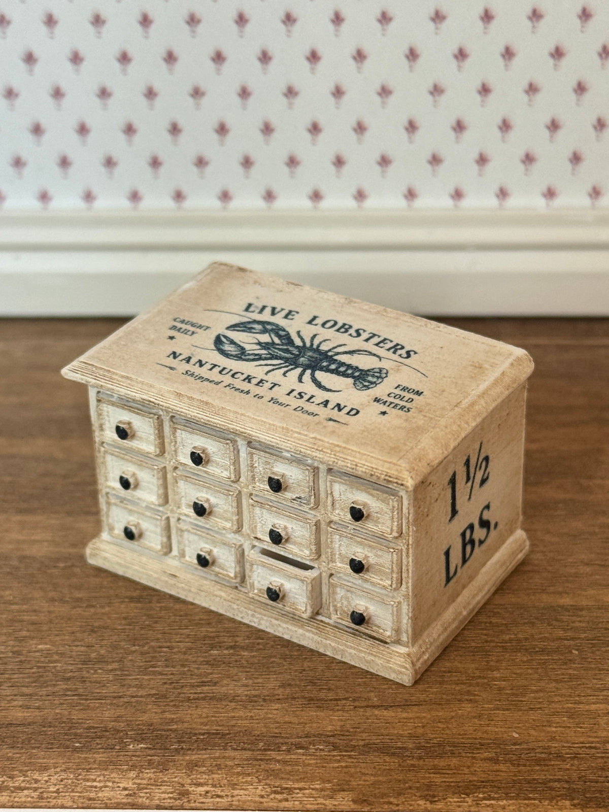 Nautical 12-Drawer Cabinet
