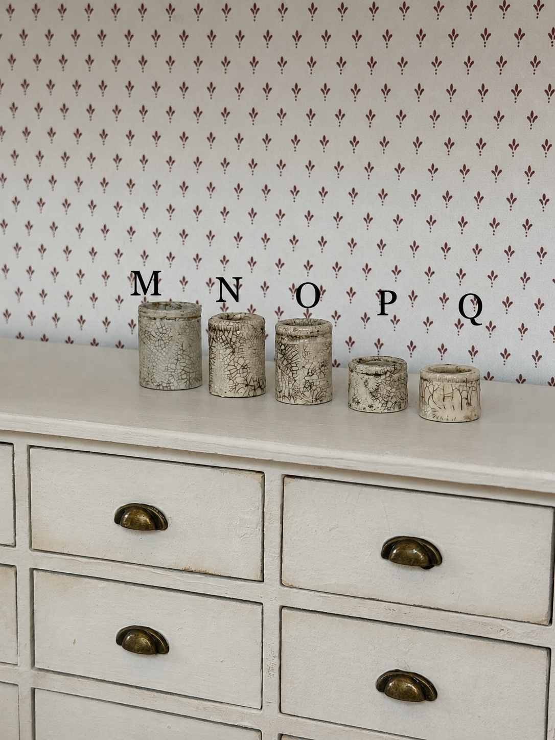 Aged & Crazed Rolltop Marmalade Stoneware Jars