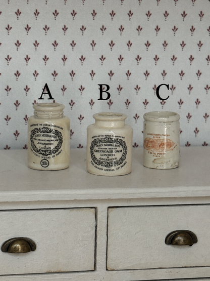 Vintage Advertising Pots - 2 lb. Marmalade