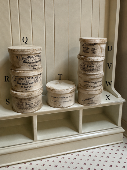 Vintage European Hat Boxes
