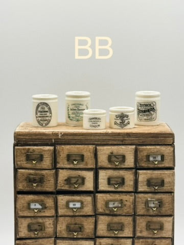 Advertising Pots - Set of 5 (New)