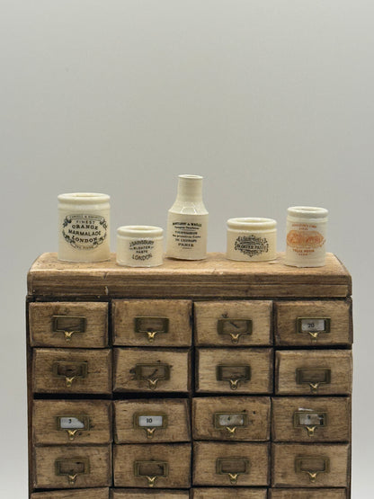 Advertising Pots - Set of 5 (New)