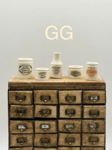 Advertising Pots - Set of 5 (New)