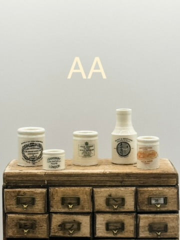 Advertising Pots - Set of 5 (New)