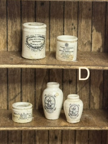 Advertising Pots - Set of 5 (New)