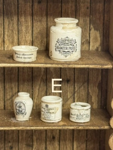 Advertising Pots - Set of 5 (New)