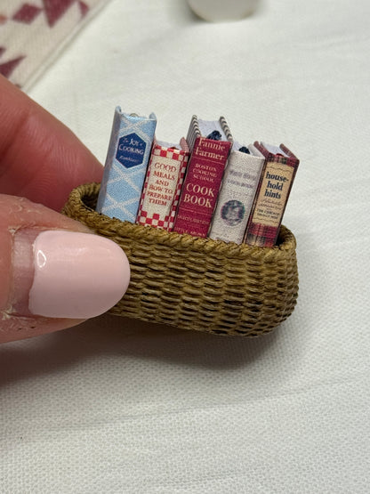 Vintage Inspired Miniature Cookbooks
