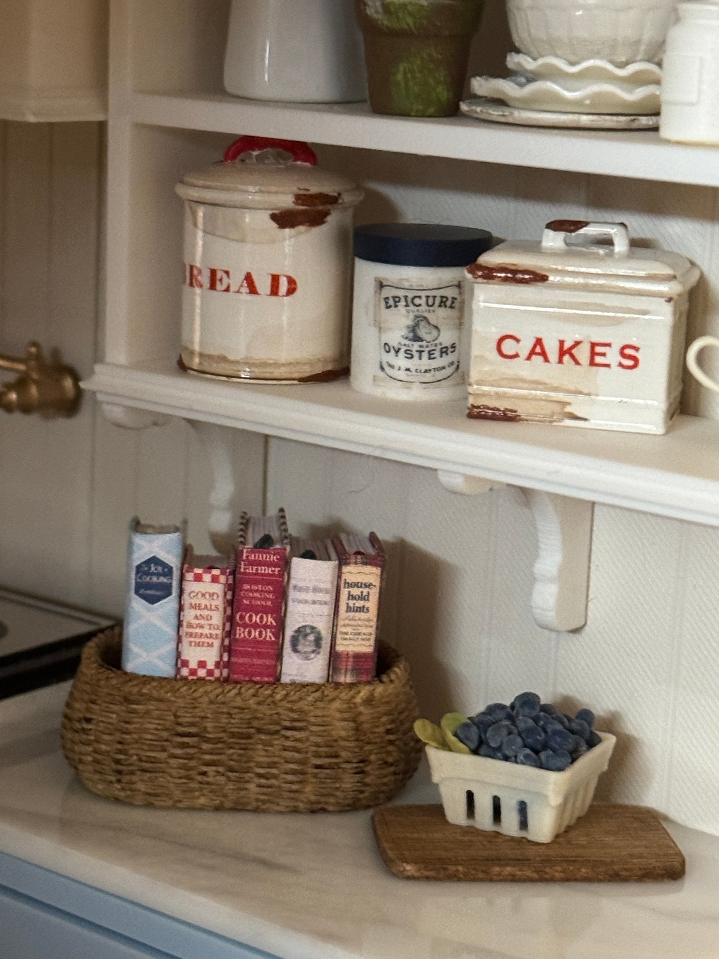 Vintage Inspired Miniature Cookbooks