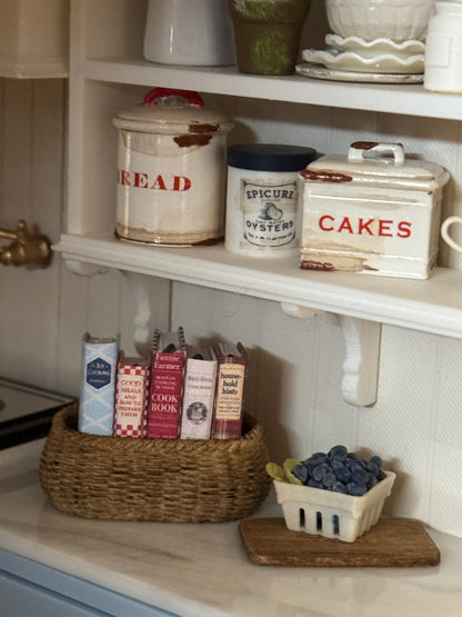Vintage Inspired Miniature Cookbooks
