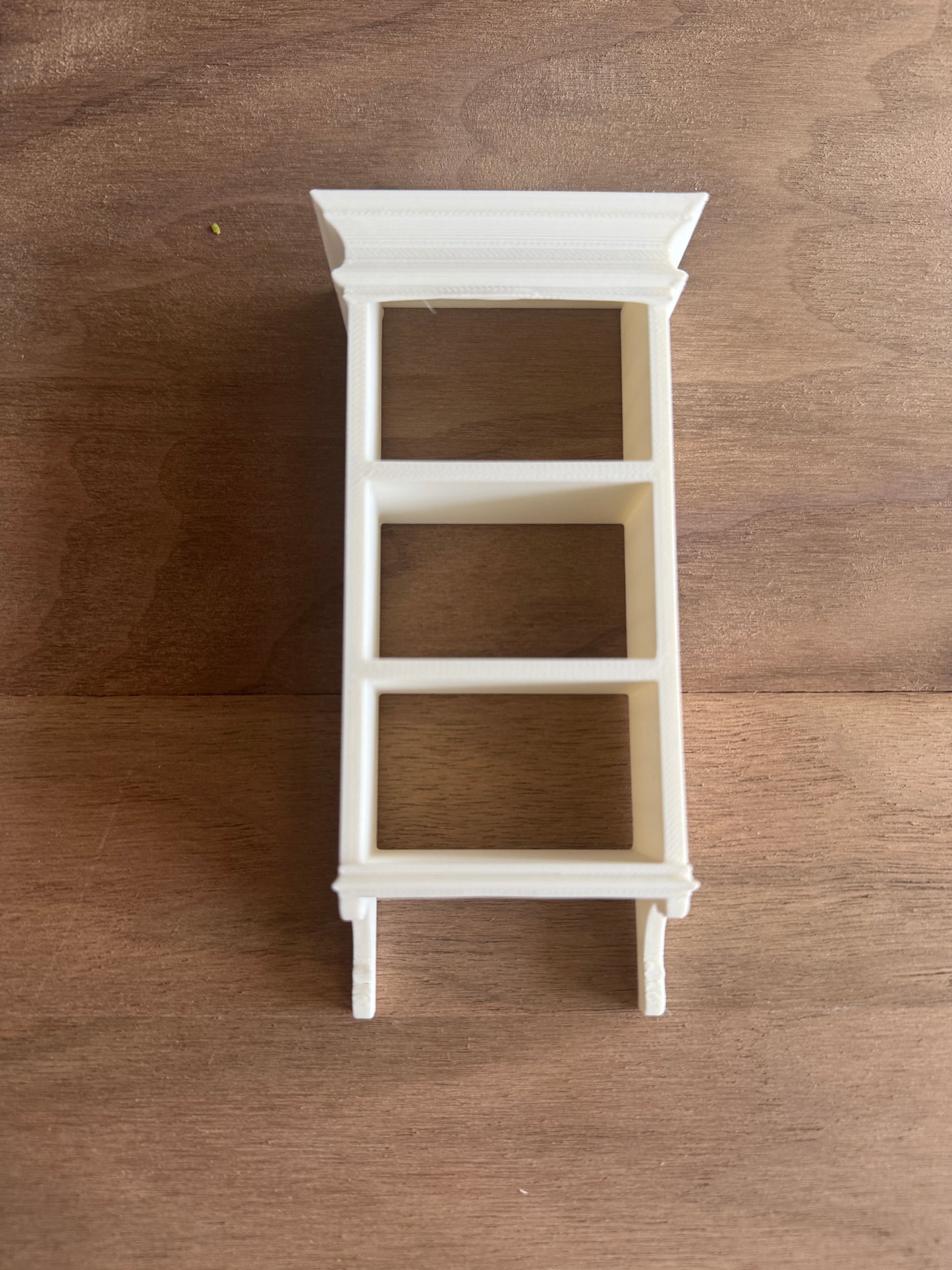 Open Upper Kitchen Cabinet - Cottage style
