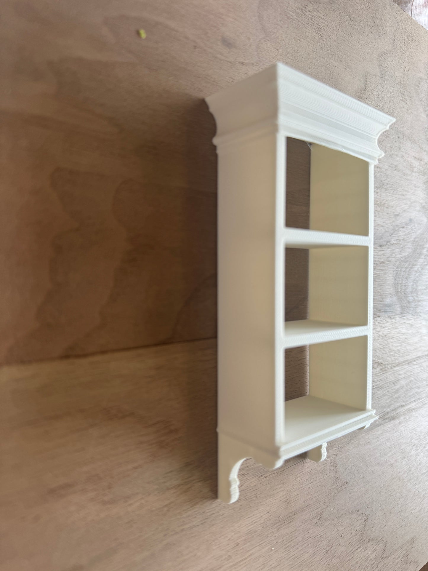 Open Upper Kitchen Cabinet - Cottage style