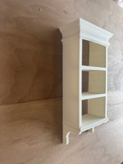 Open Upper Kitchen Cabinet - Cottage style