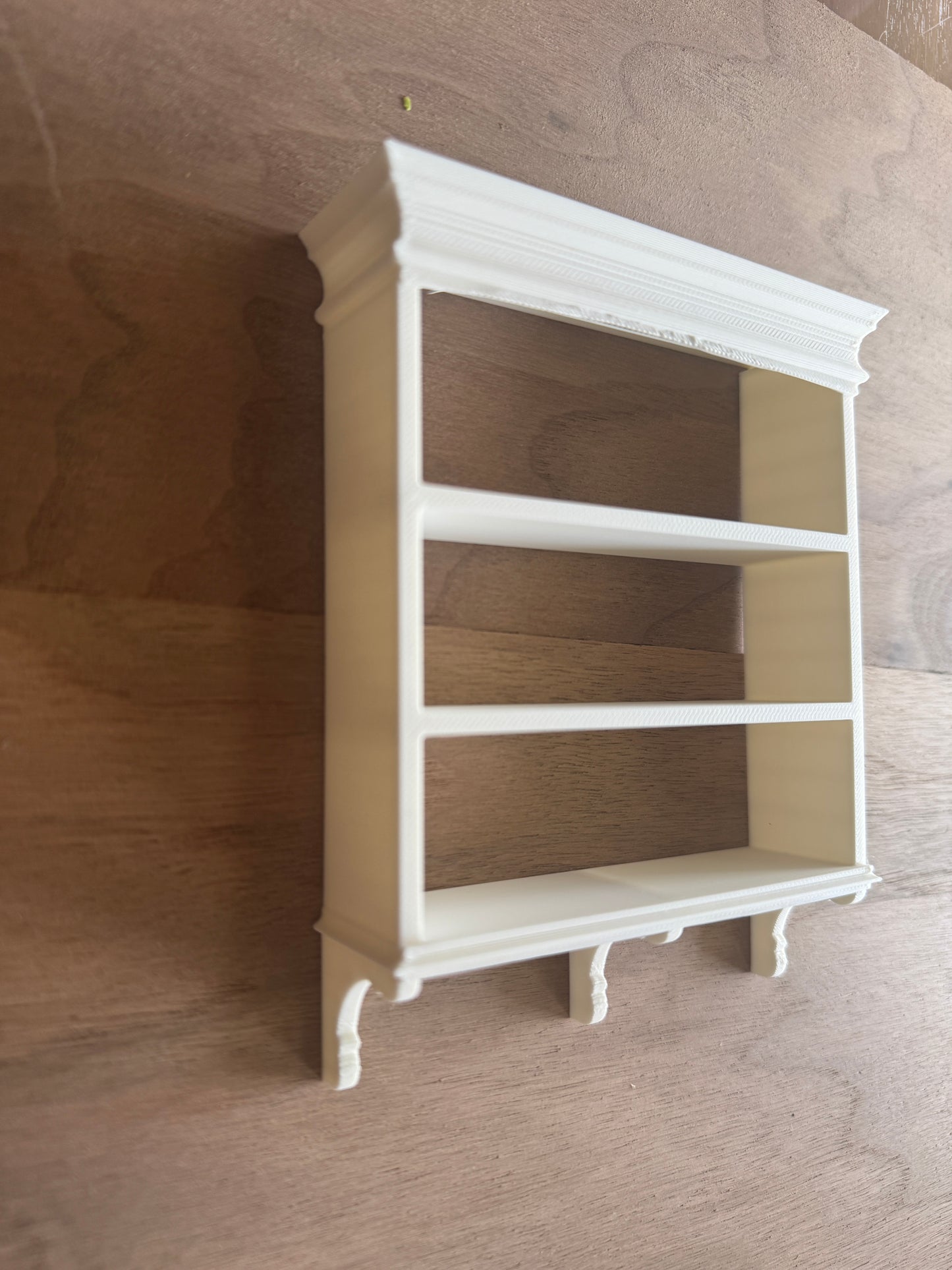 Open Upper Kitchen Cabinet - Cottage style