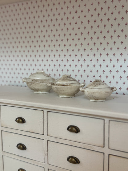 Aged French Tureens