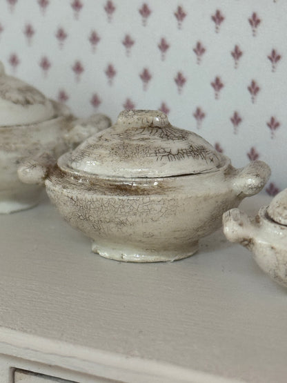 Aged French Tureens