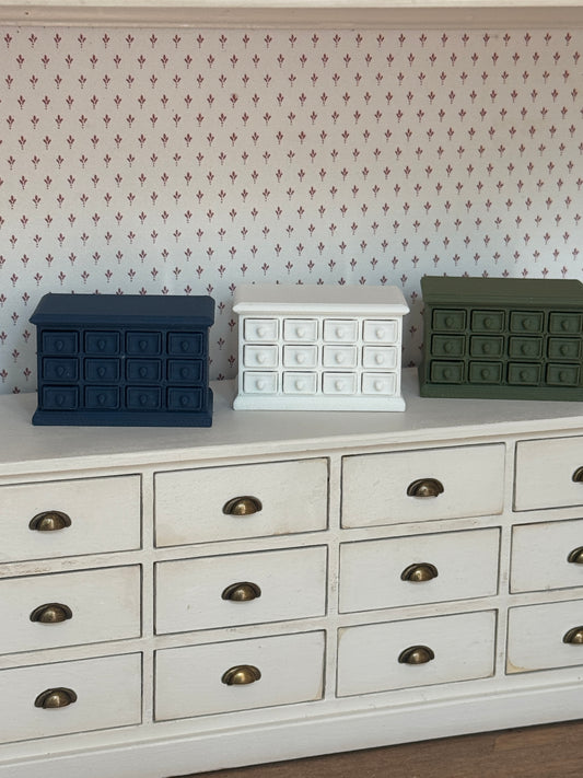 Small 12-Drawer Cabinet