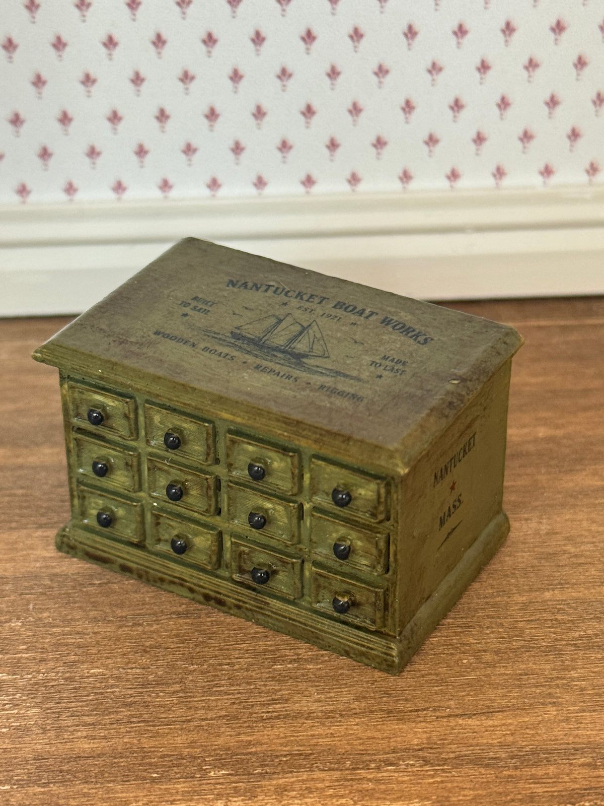 Nautical 12-Drawer Cabinet