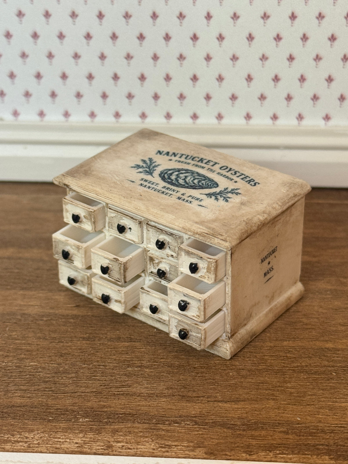 Nautical 12-Drawer Cabinet