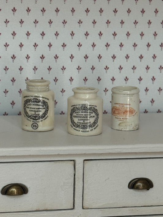 Vintage Advertising Pots - 2 lb. Marmalade