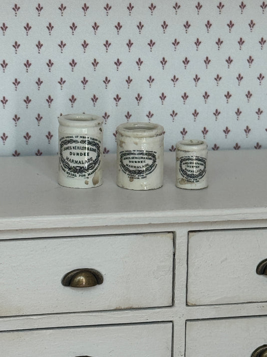 Dundee Marmalade Advertising Pots