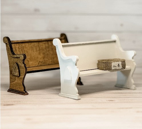 Vintage Church Bench