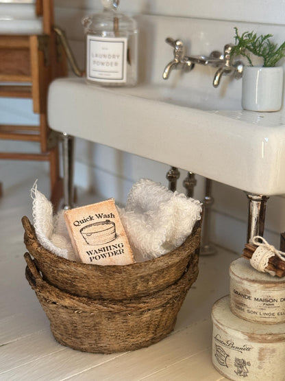 French Laundry Basket